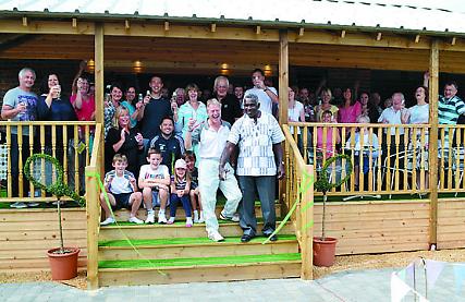 Eastender reopens tennis club