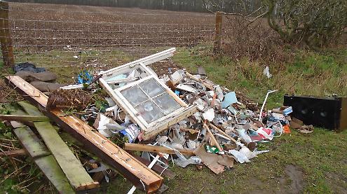 Fly-tipper caught on camera fined thousands
