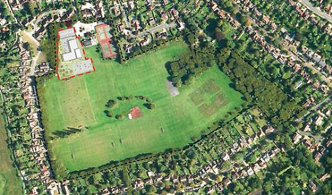 Playing fields are the best site for my primary school
