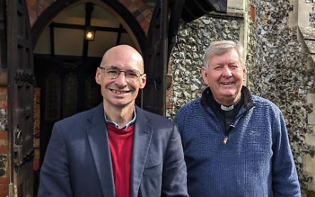 New vicar to bring flocks together under leadership