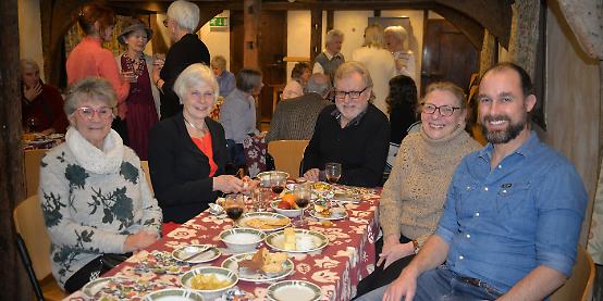 Church volunteers thrown thank-you party
