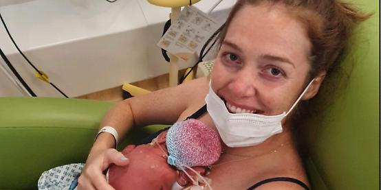 I blamed myself after son was 12 weeks premature