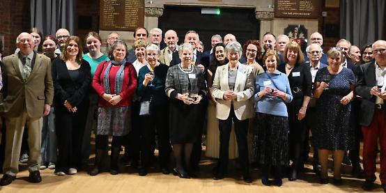 Villagers attend launch of centenary celebrations of hall