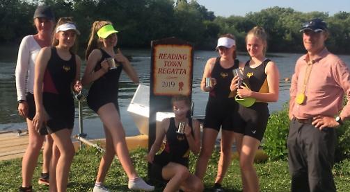 Vikings conquer at Reading Town Regatta