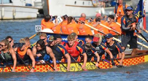 Henley Dragons put in fine display at Great River Race