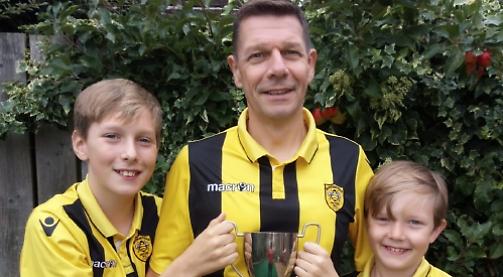 Dad on target for eighth race of year for sons’ club
