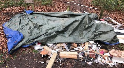 Increase in fly-tipping since new charge for recycling
