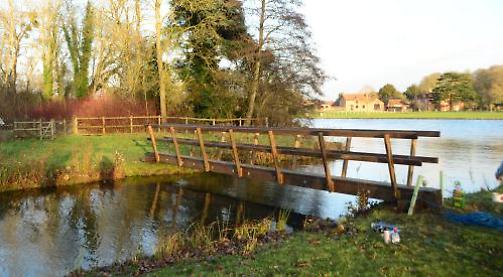 New, wider bridge to be fitted... eventually