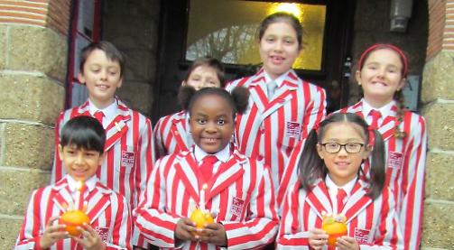 School’s Christingle service