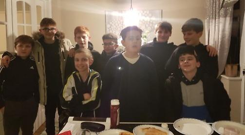 Pizza and PlayStation... boy fighting cancer given surprise treat