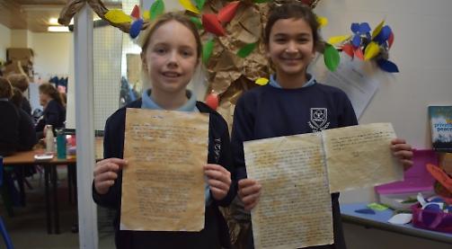Children’s history lesson with more than touch of reality