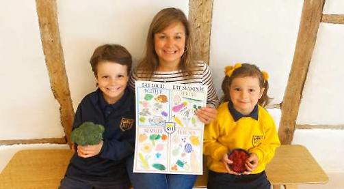 Pupils support food bank with collections and calendar sales