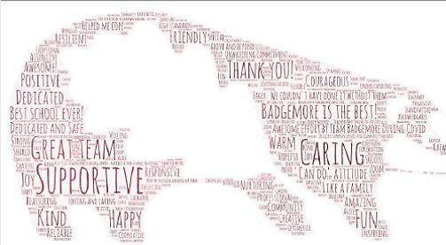 School reveals artwork featuring positive messages