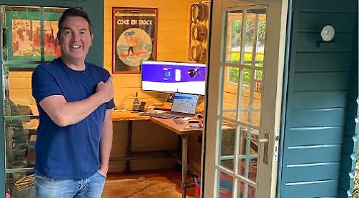 Businessman raises £20m of investment from shed