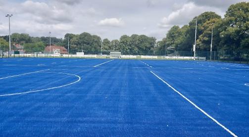 Juniors try out new £150,000 training pitch