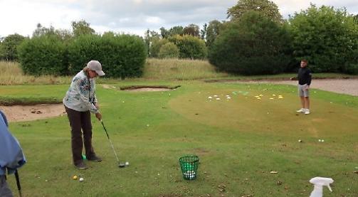New pond for course