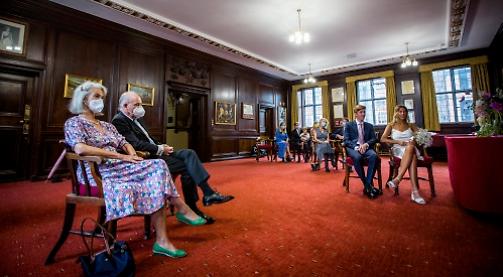 Our covid wedding at town hall