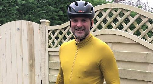 50 cyclists ride for charity altogether but still apart