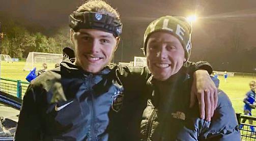 Crash victim hopes to still play football for England