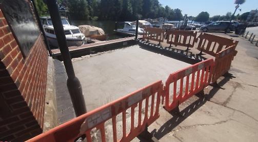 Call for river slipway to be reinstated after flooding