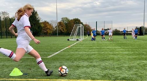 Footballing girls feel more onside with A-level studies