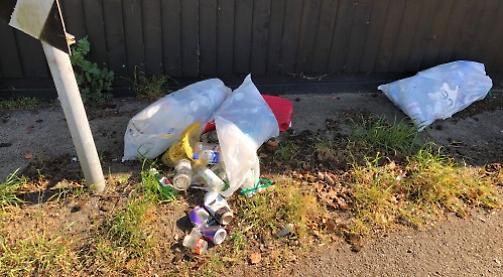 Fly-tippers strike again
