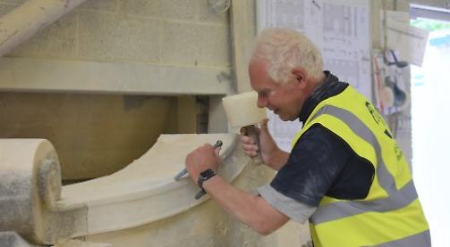 Stonemason retires after 49 years with family-run firm