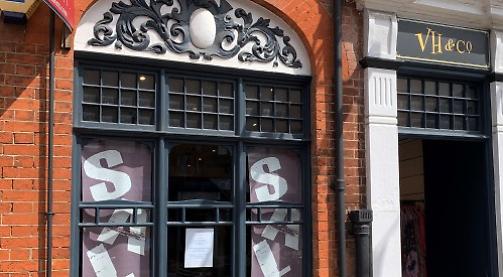 Clothes store to close but not sister homeware shop next door