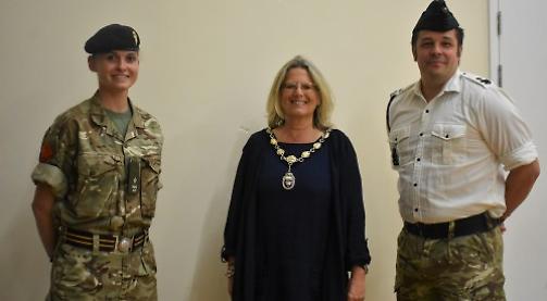 Girl, 16, who hopes to join army made Mayor’s cadet