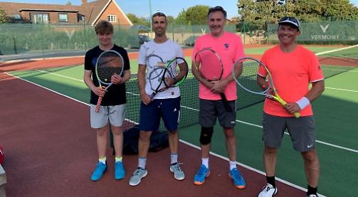 Harrison cruises to singles title with straight sets win, losing just one game