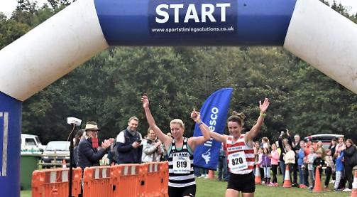 Hundreds turn out for half marathon