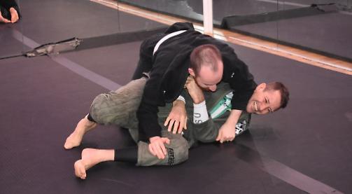 Jiu-jitsu academy sparring for 24 hours for charity