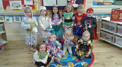 World Book Day at Checkendon Pre-school