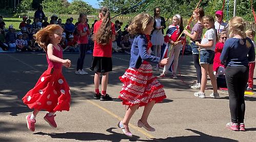 Combined May holiday and jubilee celebration