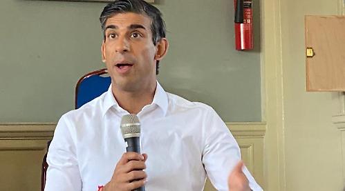PM hopeful Rishi Sunak visits Henley