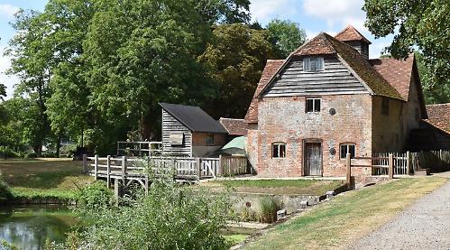 Swimming vandals smash windows at historic mill