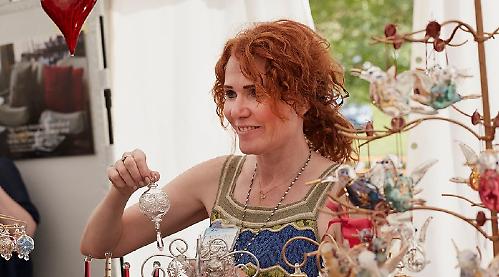 Unusual items at craft show