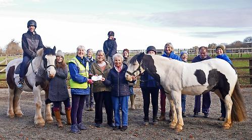Headline Charity fair success on chilly day