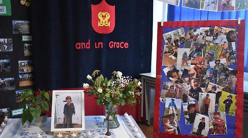 Couple launch appeal in memory of son at school