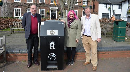 Trial starts of new public bins that crush litter