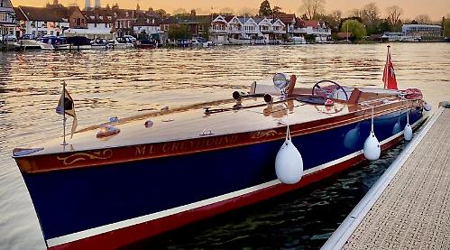 I’m so proud of Thames launch after restoration