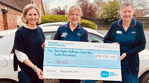 Invesco sponsors charity nurse for third year