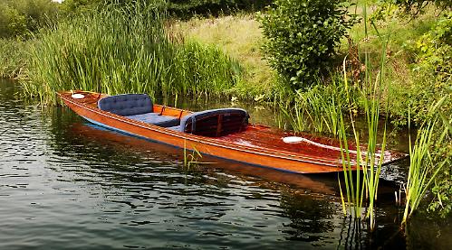 Boatbuilder bids farewell to electric punt from Eighties