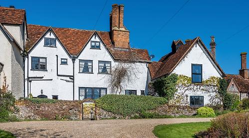 Magnificent old manor house near river with air of romance