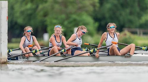 Leander coach proud as club win three women’s regatta trophies