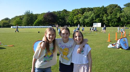 Friday night fun on cricket field