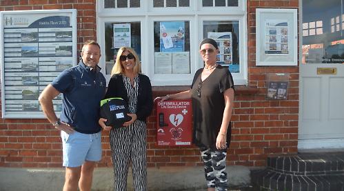 Charity to install 100th defibrillator after decade
