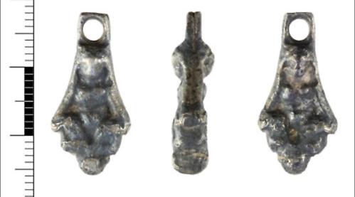 Old silver pendant declared treasure