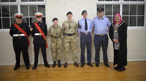 Three teenagers to share role of Mayor’s cadet