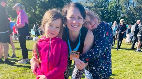 Girl, 13, runs half marathon for charity